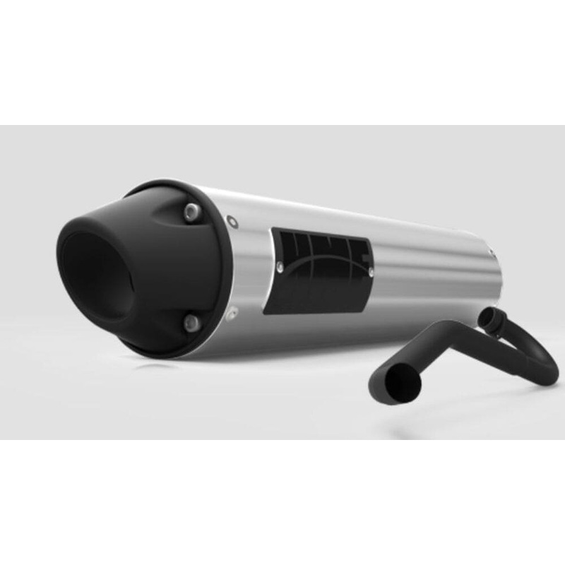 HMF Can-Am Maverick Turbo Performance Big Core Full Exhaust Systems – Blackout