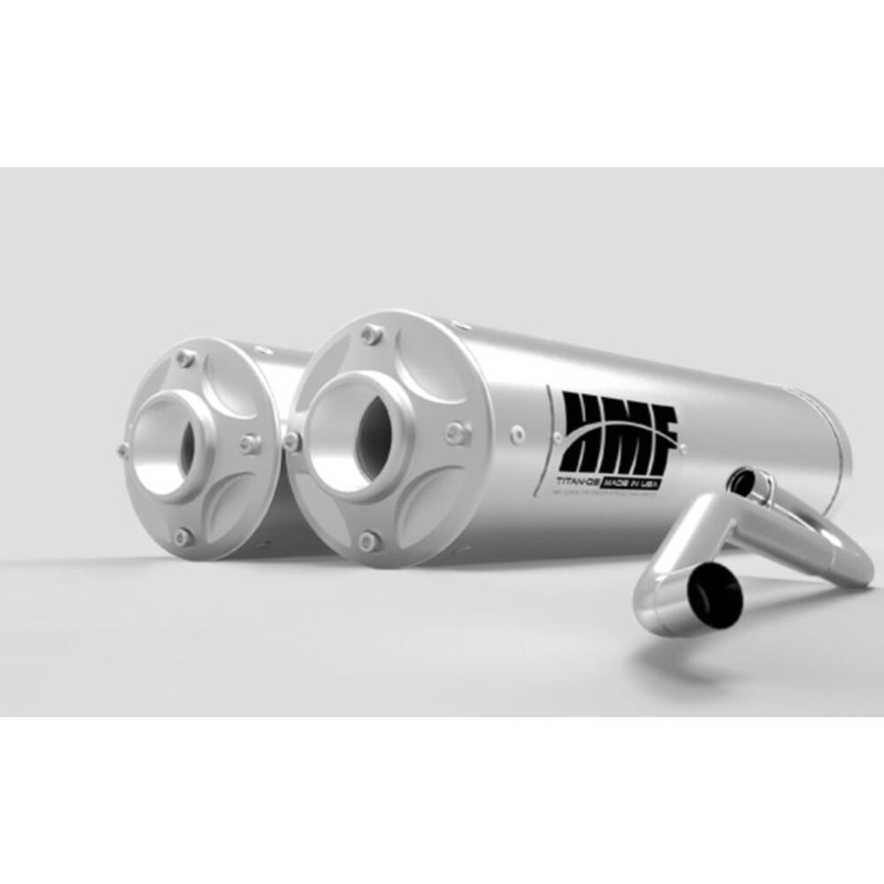 HMF Can-Am Maverick X3 Titan Dual Full (Turbo Back) Exhaust Systems