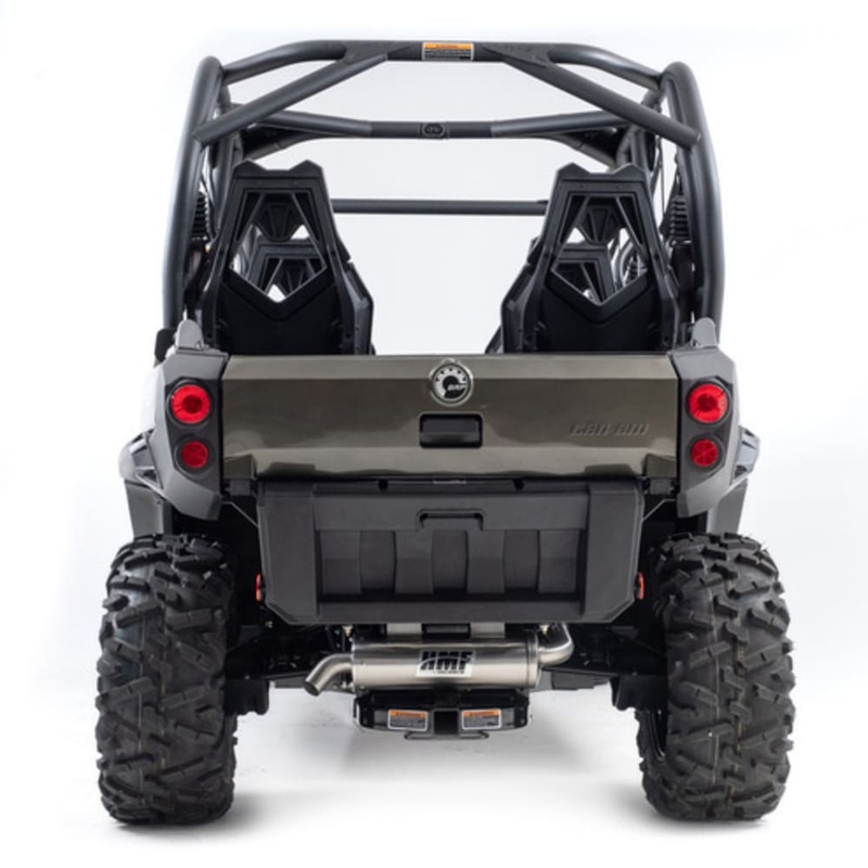 HMF ’14-’20 Can-Am Commander 1000 Titan-XL Slip-On Exhaust Systems – Blackout