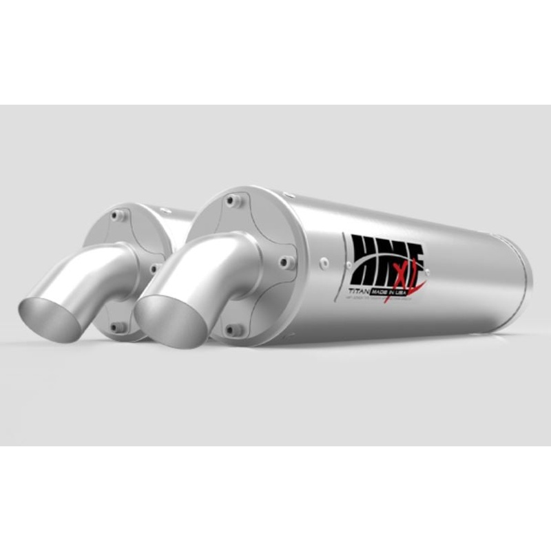 HMF ’16-’21 Polaris RZR XP Turbo/Turbo S Titan-XL Dual Slip On Exhaust Systems