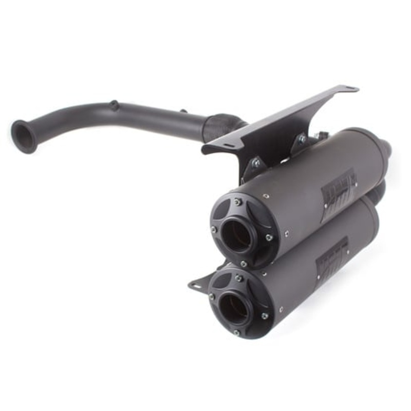 HMF ’17-’22 Can-Am Maverick X3 Titan-XL Dual Full (Turbo Back) Exhaust Systems – Blackout