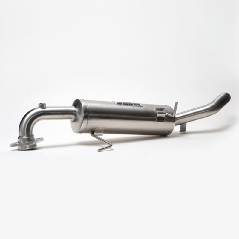 HMF ’18-’22 Polaris Ranger XP 1000 Titan-XL Slip On Exhaust Systems – Blackout