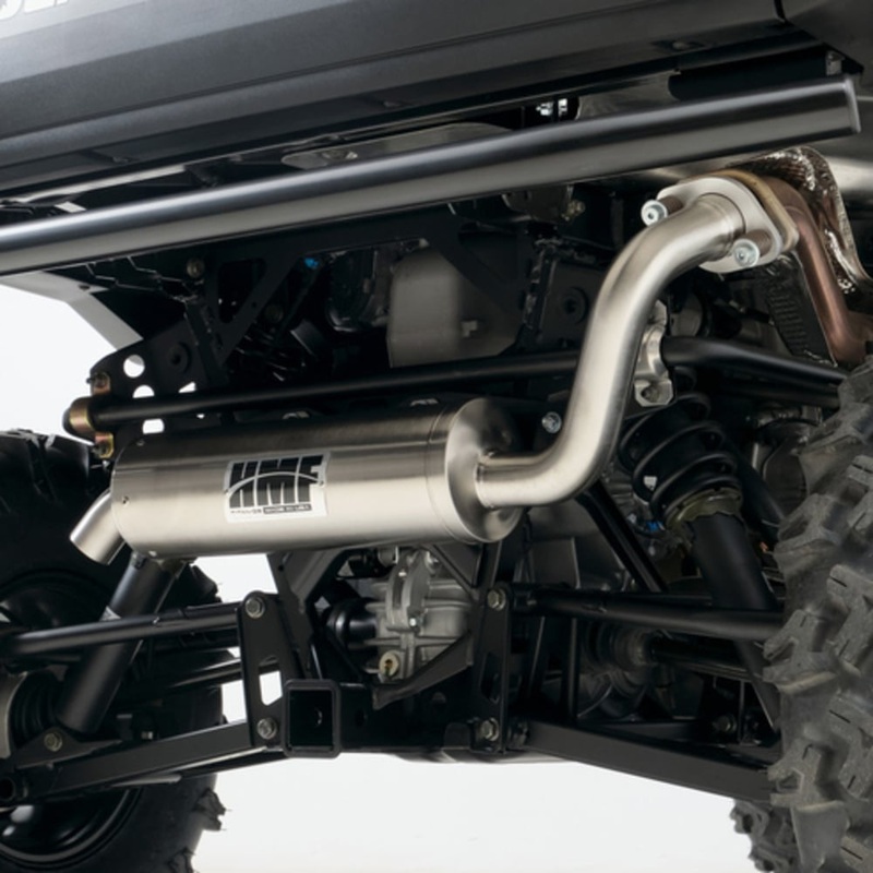 HMF ’20-’22 Polaris Ranger 1000 Titan-XL Slip On Exhaust Systems – Blackout