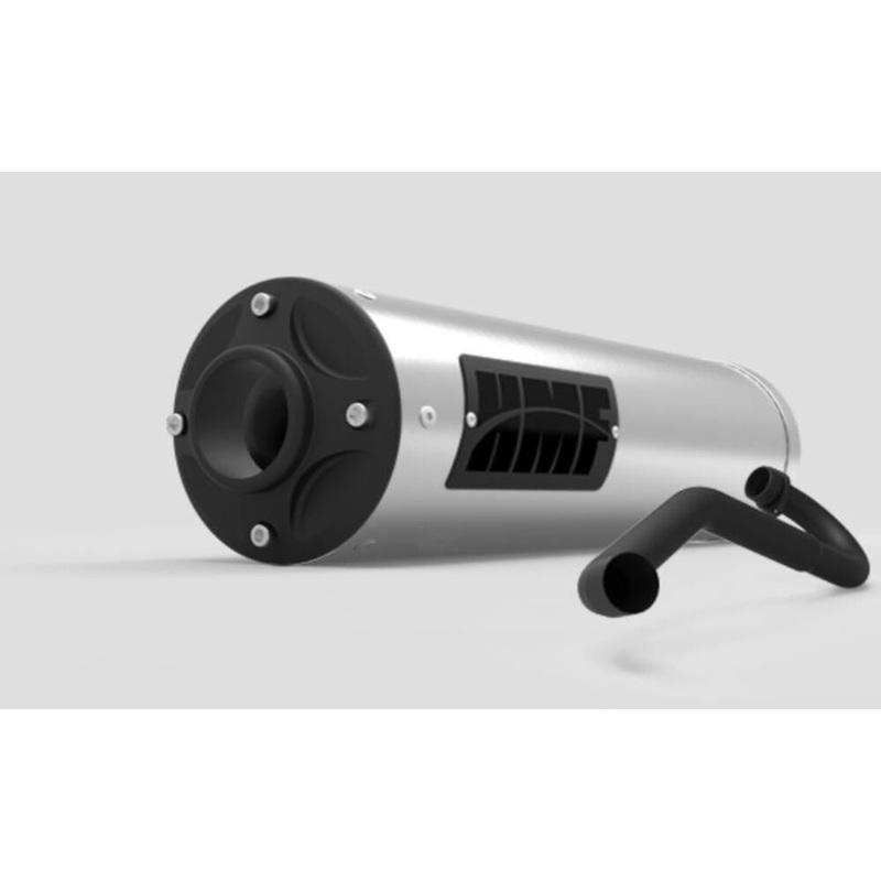 HMF ’08-’10 Polaris RZR S 800 Titan-QS Full Exhaust Systems – Blackout