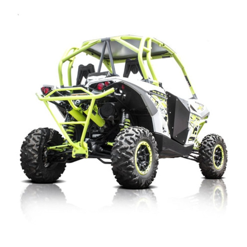 HMF ’15-’17 Can-Am Maverick Turbo Performance Dual 3/4 Exhaust Systems – Blackout