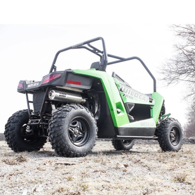 HMF Arctic Cat Wildcat Sport Titan-XL Slip-On Exhaust Systems – Blackout