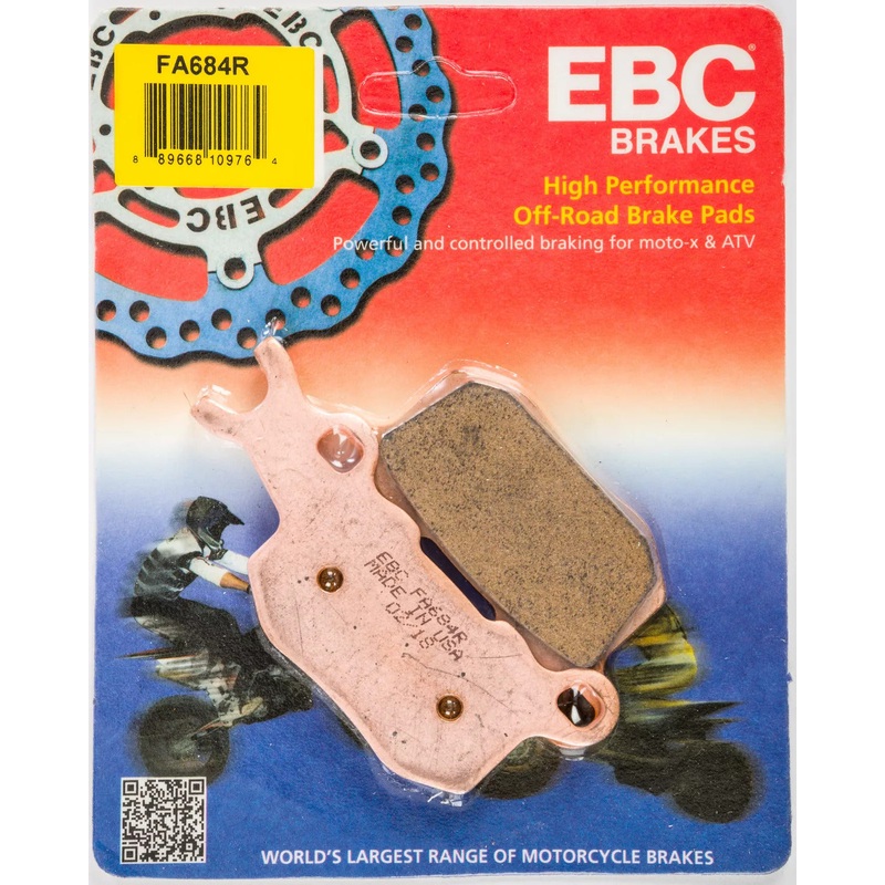 EBC Can-Am Defender Long-Life Sintered R-Series Brake Pads – Rear Left