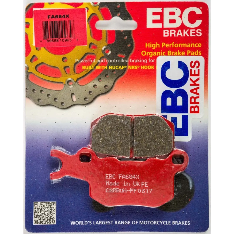 EBC Can-Am Defender Sport Carbon X Brake Pads – Rear Left
