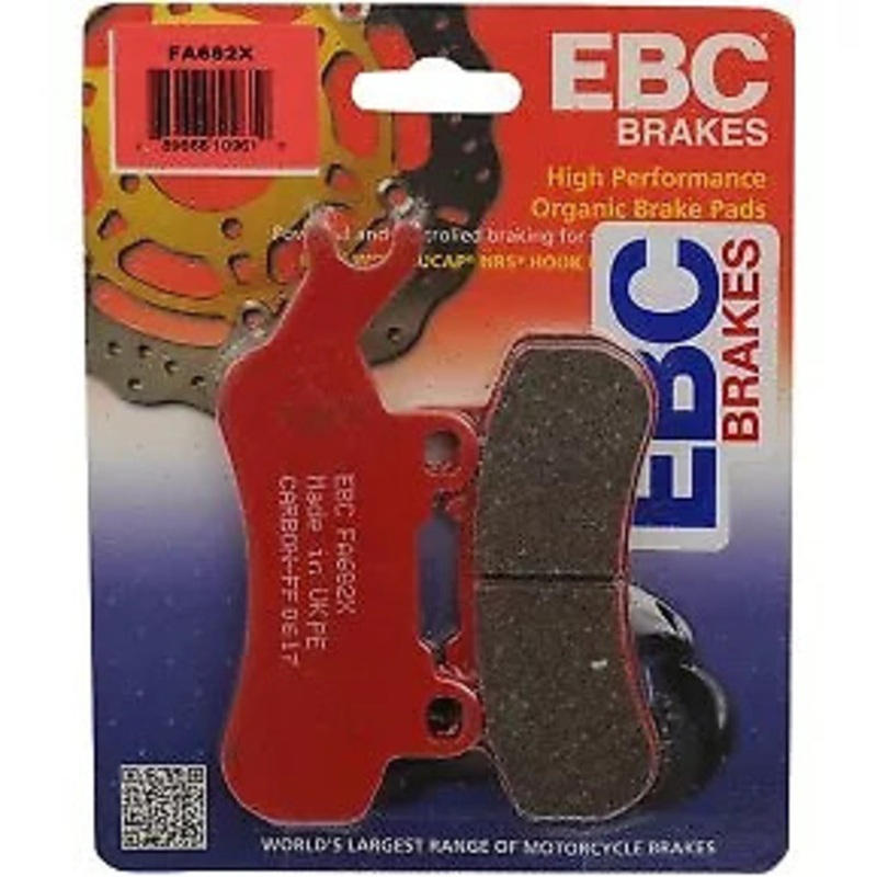 EBC Can-Am Sport Carbon X Brake Pads – Non-Metallic Front Left
