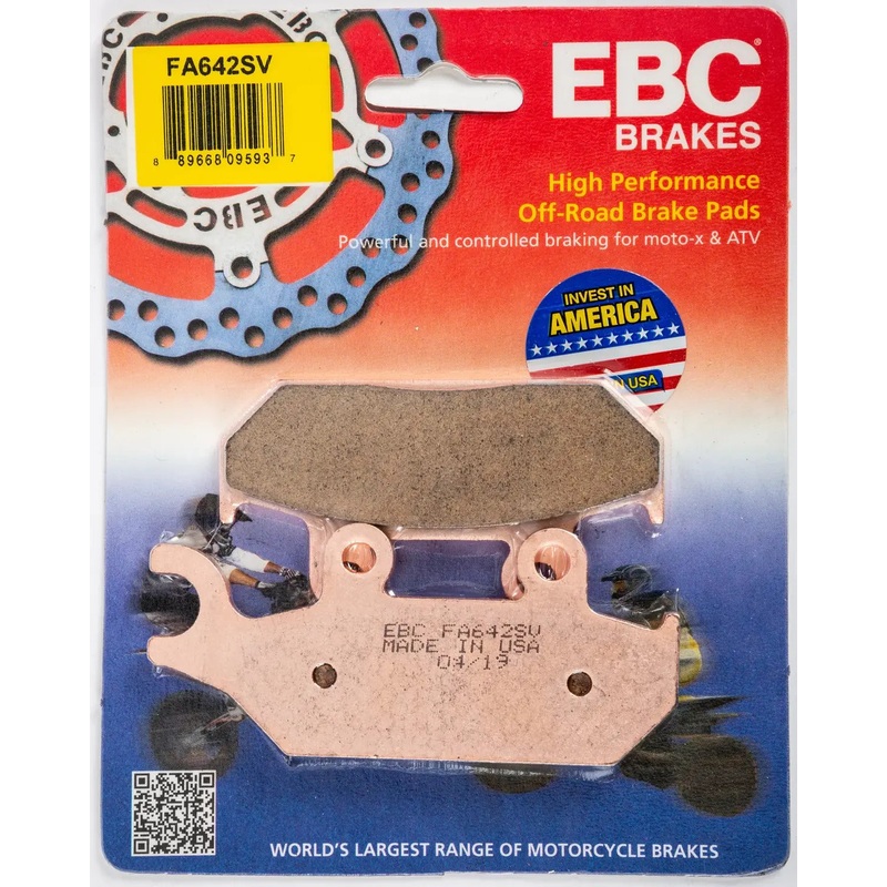 EBC Can-Am/Yamaha SV Severe Duty Sintered Metal Brake Pads – Front Left