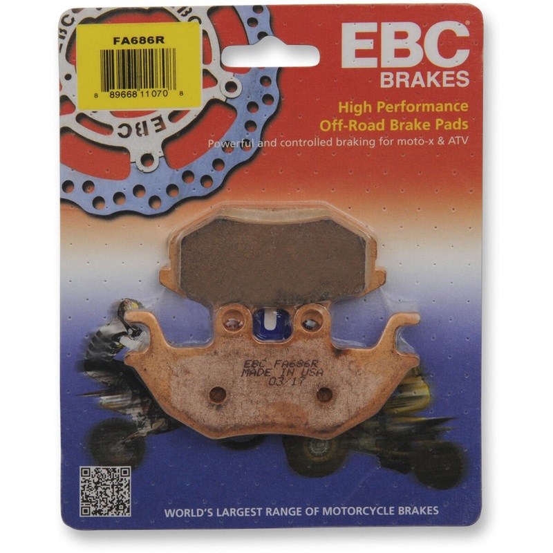 EBC Kawasaki Mule Long-Life Sintered R-Series Brake Pads – Rear