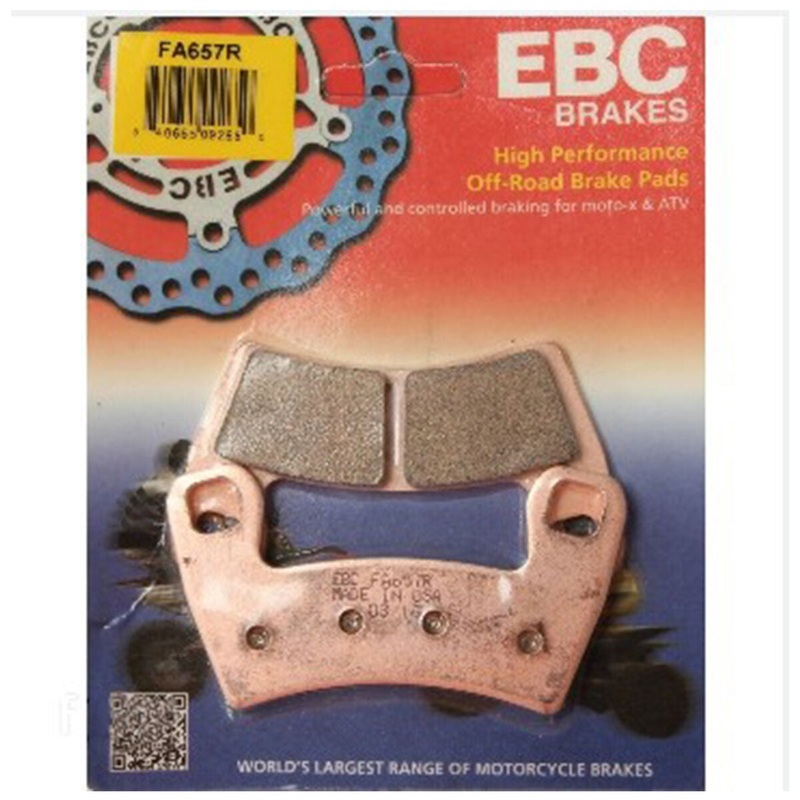 EBC Polaris RZR 900 Long-Life Sintered R-Series Brake Pads – Rear