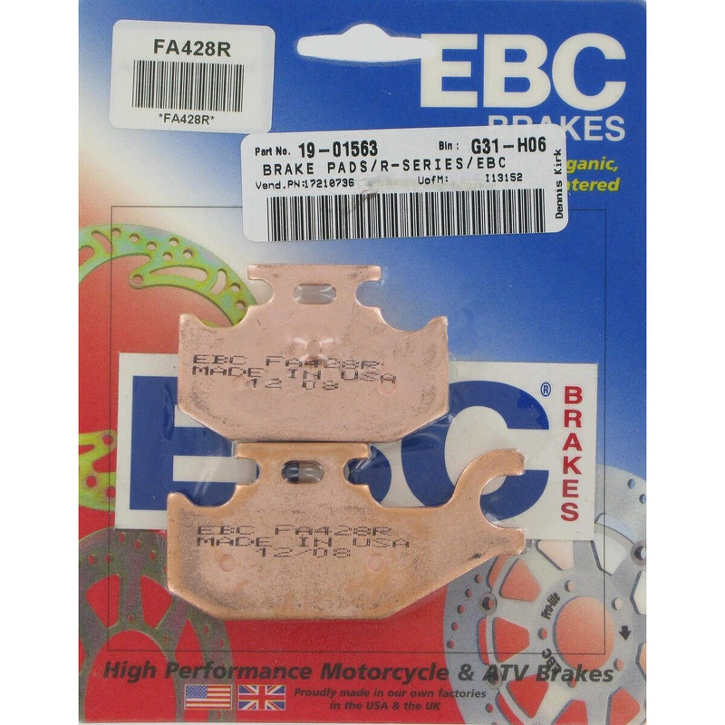 EBC Yamaha Rhino Long-Life Sintered R-Series Brake Pads – Metallic Rear