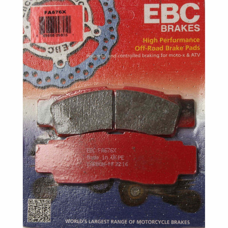 EBC Yamaha YXZ 1000 R Sport Carbon X Brake Pads – Non-Metallic Front