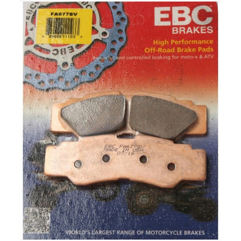 EBC Yamaha YXZ 1000 R SV Severe Duty Sintered Metal Brake Pads – Rear