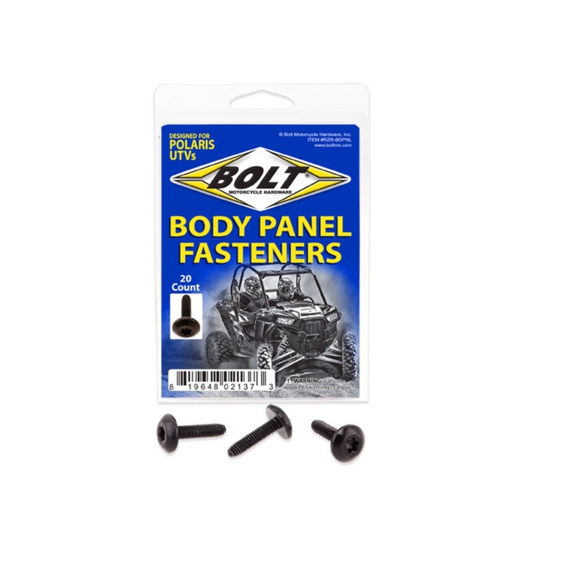 Bolt Polaris SXS Body Panel Fasteners