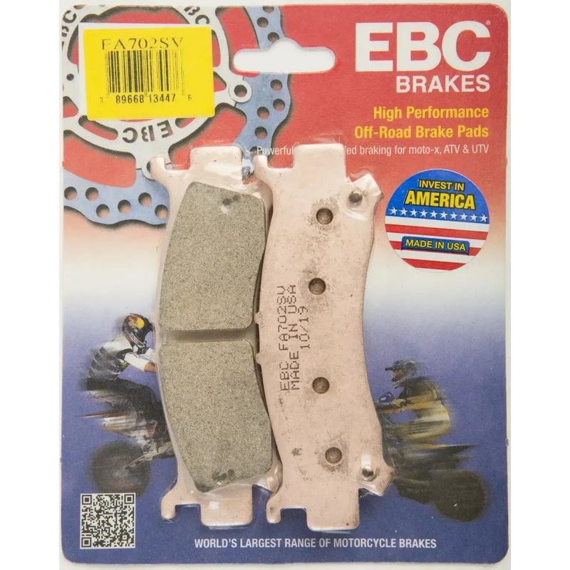 EBC Honda Pioneer 1000 SV Severe Duty Sintered Metal Brake Pads – Metallic Front