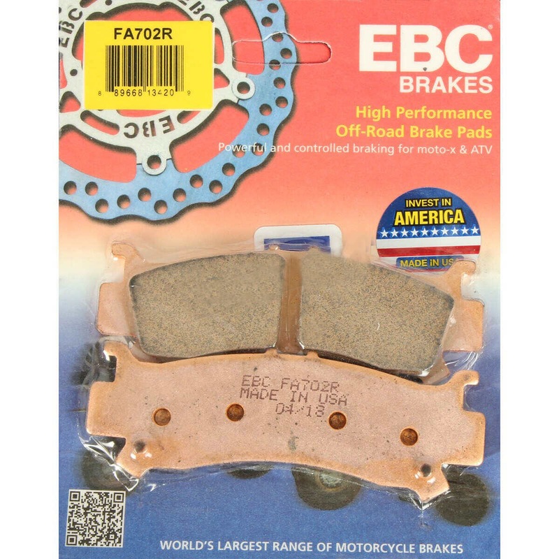 EBC Honda Talon/Pioneer Long-Life Sintered R-Series Brake Pads – Metallic Rear Left