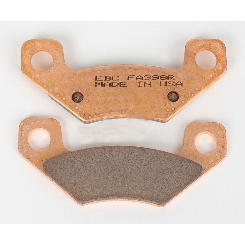 EBC John Deere Gator HPX Long-Life Sintered R-Series Brake Pads – Metallic Front/Rear