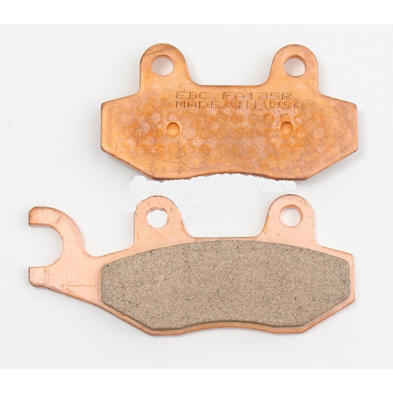 EBC Long-Life Sintered R-Series Brake Pads – Metallic