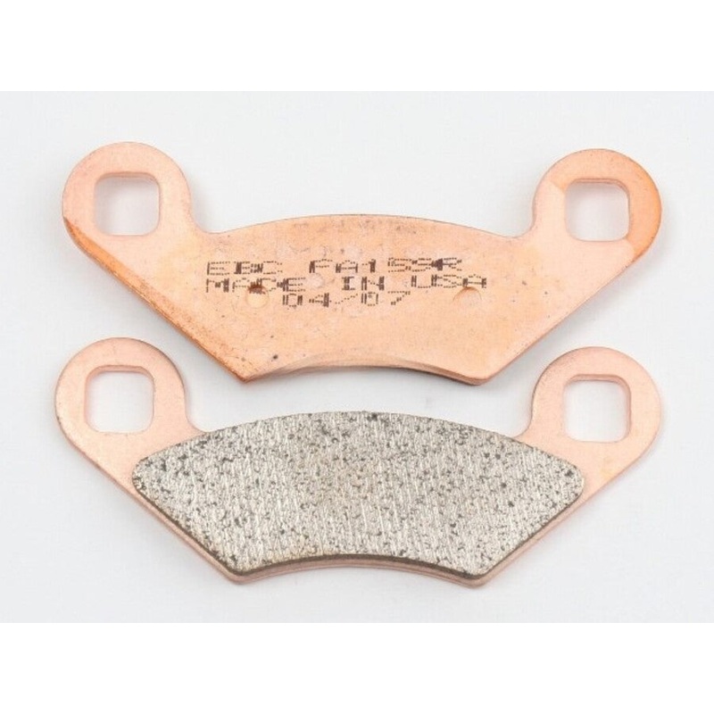 EBC Polaris RZR 570/800 Long-Life Sintered R-Series Brake Pads – Metallic Front/Rear