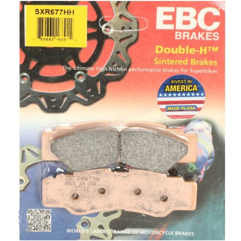 EBC Yamaha YXZ1000R SXR Side by Side Race Fomula HH Sintered Brake Pads – Metallic Rear