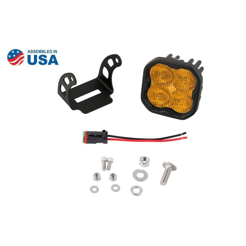 Diode Dynamics Stage Series 3 SAE Yellow Max LED Pod – Single