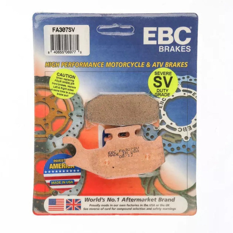 EBC Can-Am Commander/Maverick SV Severe Duty Sintered Metal Brake Pads – Front/Rear