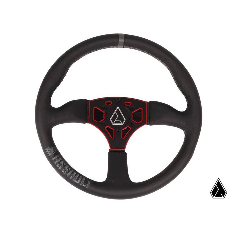 Assault Industries 350R Leather Steering Wheel – Universal