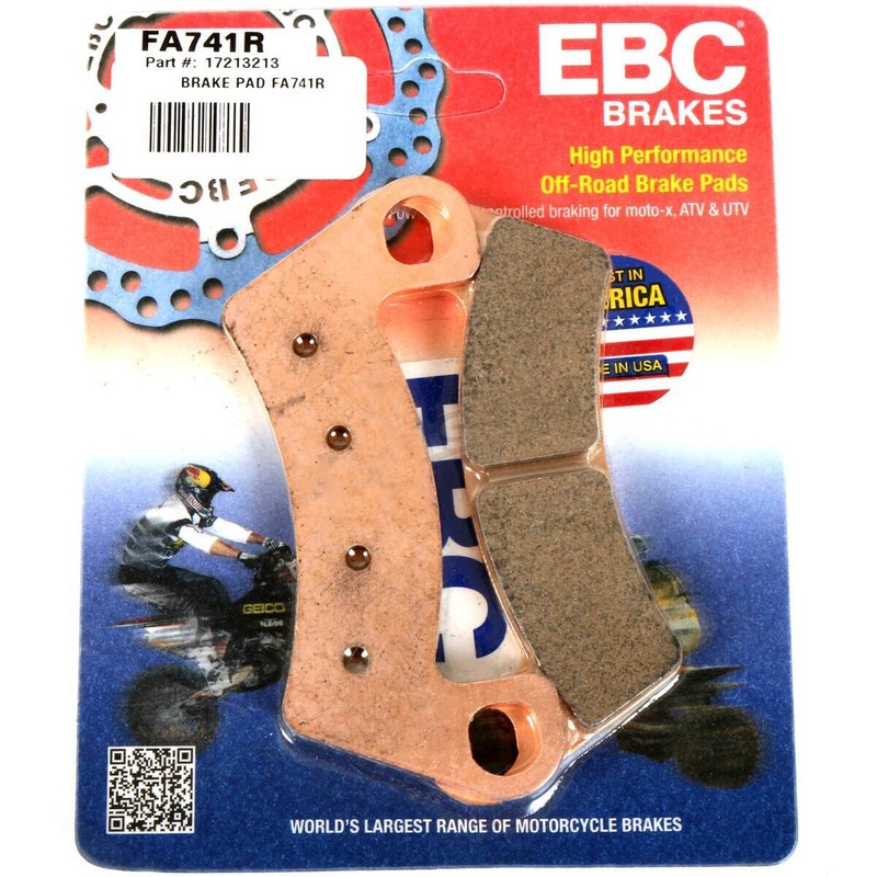 EBC Arctic Cat Long-Life Sintered R Brake Pads – Metallic Front/Rear