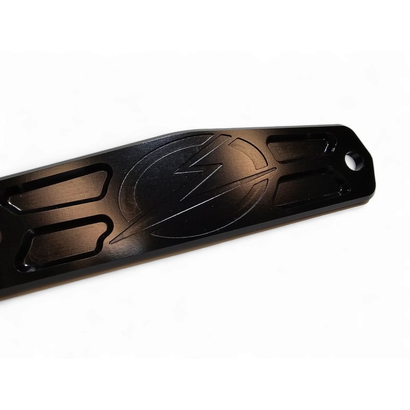 Elektric Offroad Designs UTV Winch Fairlead Cover Plate – Black