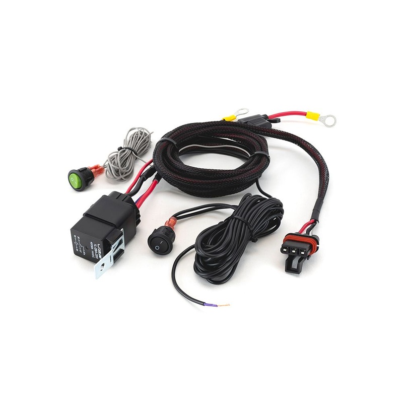 Triple R Lighting Single-Lamp Harness Kit (3-Pin, Aptiv, 12V)