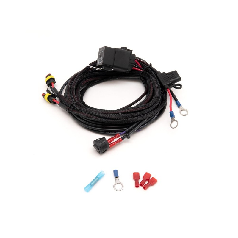 Triple R Lighting Two-Lamp Wiring Kit (2-Pin, Superseal, 12V)