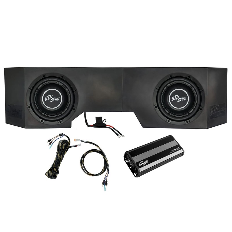 UTV Stereo Can-Am Defender 500W Dual 10 Subwoofer Kit