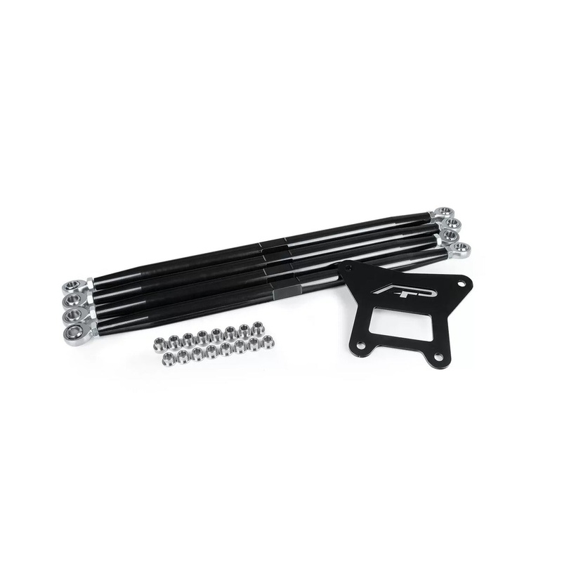 Agency Power ’18-’22 Polaris RZR Turbo S Black Adjustable Rear Radius Arms