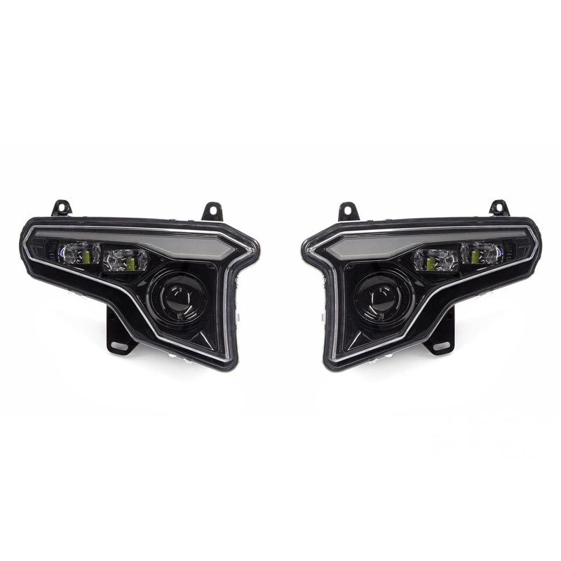 XTC Polaris Xpedition HeadLights w/ Amber Turn Signals