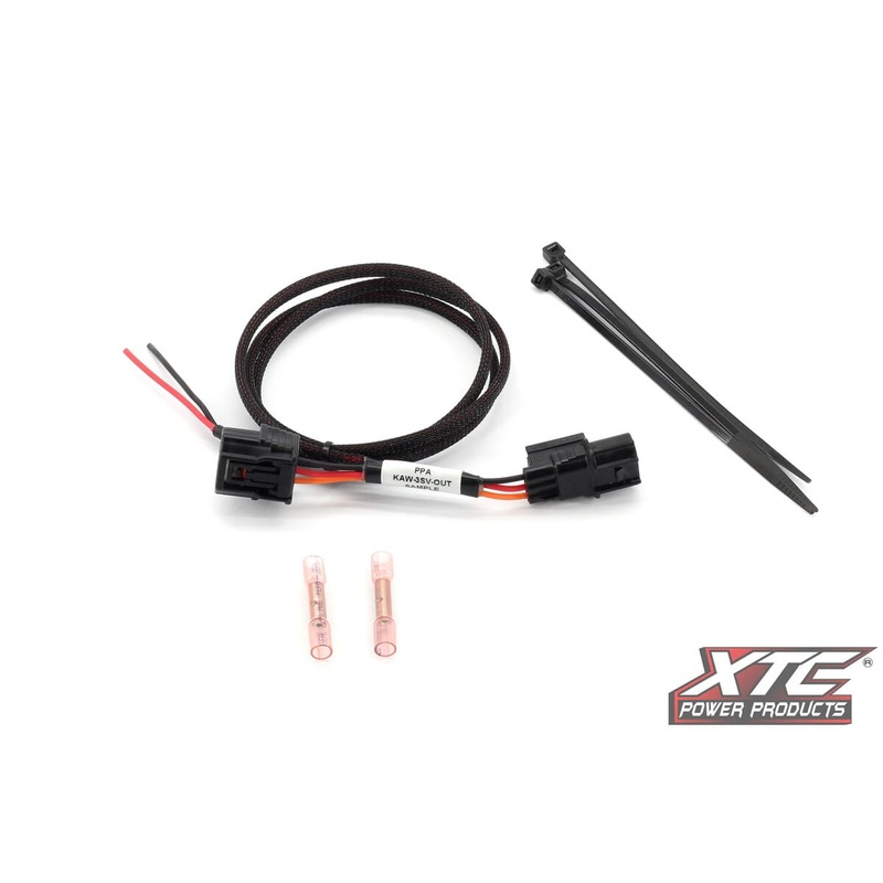 XTC Kawasaki KRX Tail Light Power Harness for License Plate and Whip Lights