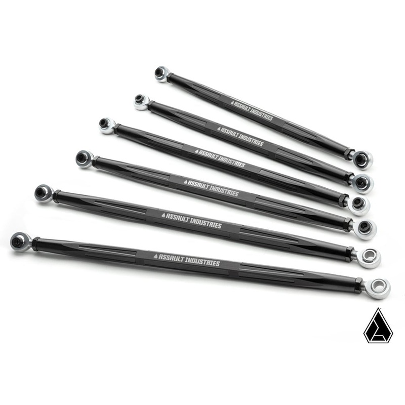 Assault Industries Can-Am Maverick R Turret Style Quick Camber Radius Rods