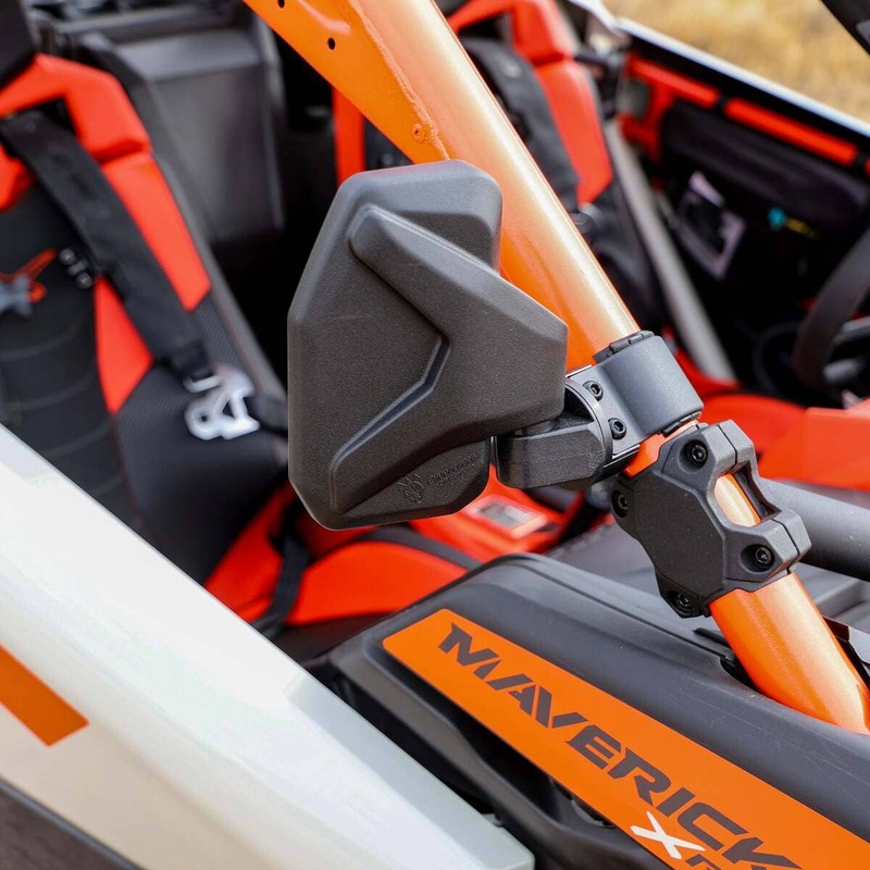 Chupacabra Offroad 1.6 – 2 Roll Cage Bar Offroad Rear Side View Mirror for UTV – Pack of 2