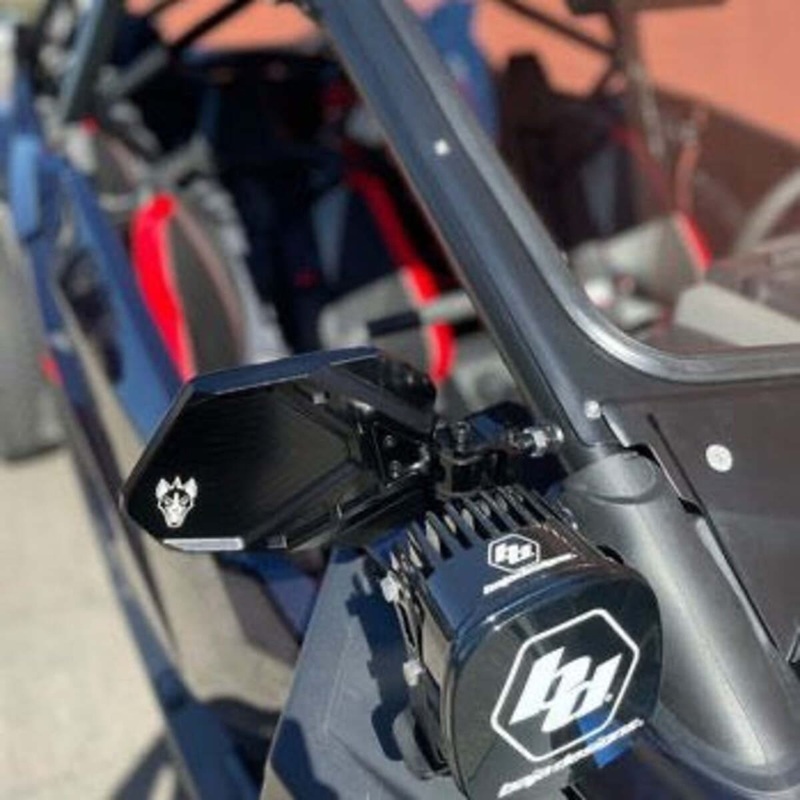 Chupacabra Offroad Cuero Pro Side Mirror Bung Mounts – Set of 2