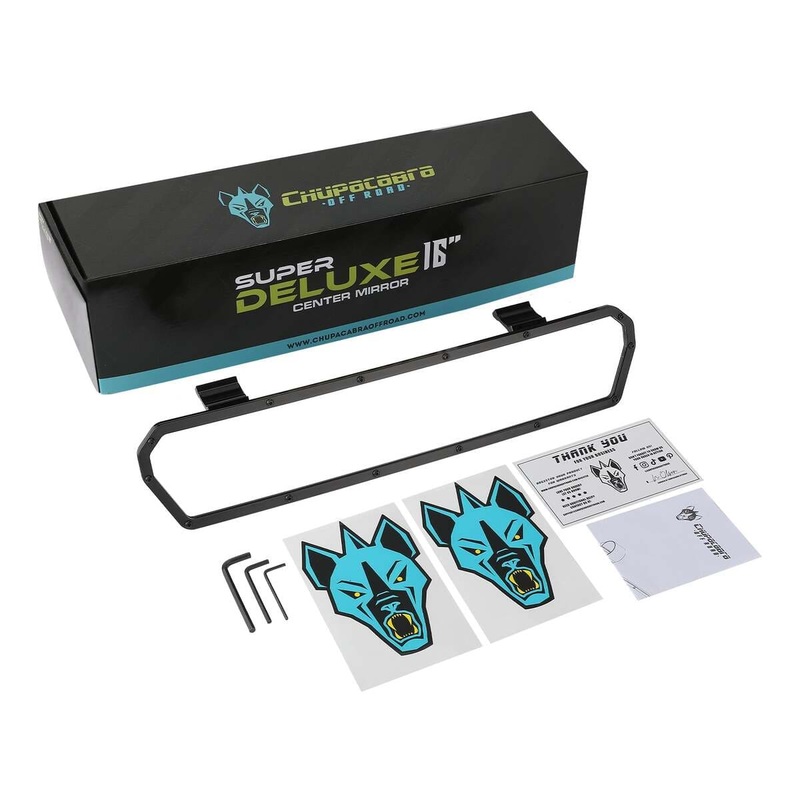 Chupacabra Offroad Super Deluxe 16 Offroad UTV Center Rearview Mirror