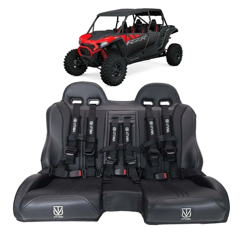 UTVMA ’24 Polaris RZR 1000 2 & 4 Seater Front/Rear Bench Seat W Harnesses