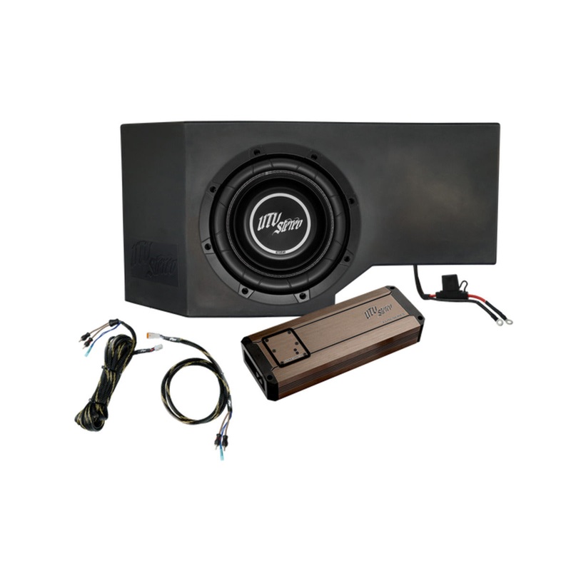 UTV Stereo Can-Am Defender 1200W Single Passenger Side 10 Subwoofer Kit