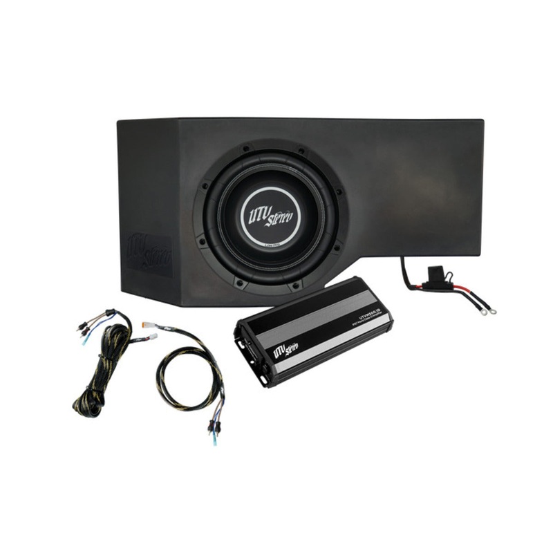 UTV Stereo Can-Am Defender 500W Single Passenger Side 10 Subwoofer Kit
