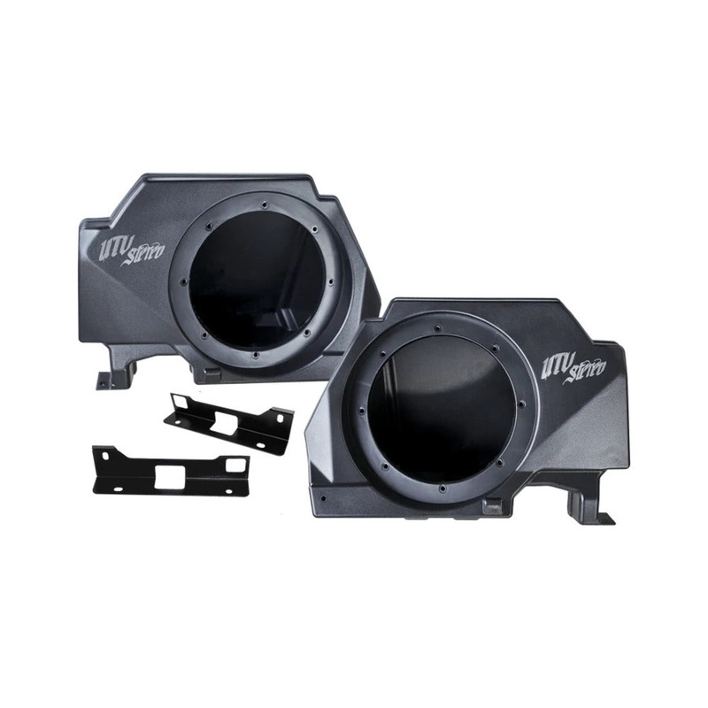 UTV Stereo Polaris RZR Pro Series 6.5 Rear Seat Speaker Pods – Unloaded