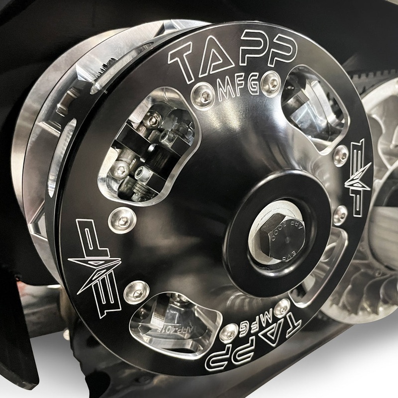 EVO ’23+ Can-Am Maverick X3 Turbo Tapp Roller Primary Clutch w/ Evp ECU Power Flash