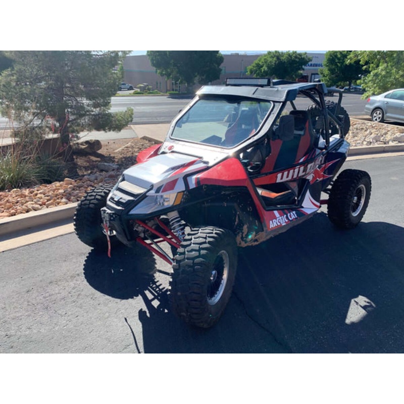 Dirt Warrior Accessories ’13-’18 Arctic Cat Wildcat 1000 Front Windshield