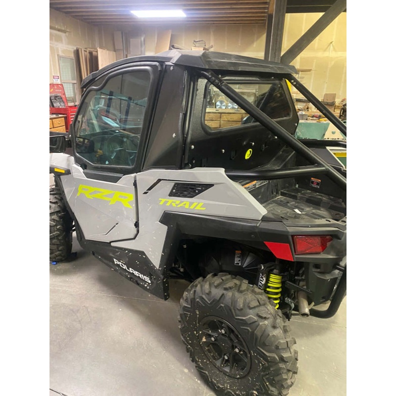 Dirt Warrior Accessories ’21+ Polaris 900s/1000s Sport/Trail Rear Windshield