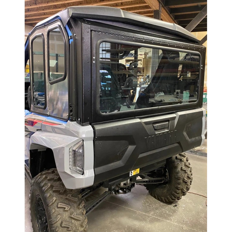 Dirt Warrior Accessories ’21+ Yamaha Rmax 1000 Rear Windshield – 4 Seat