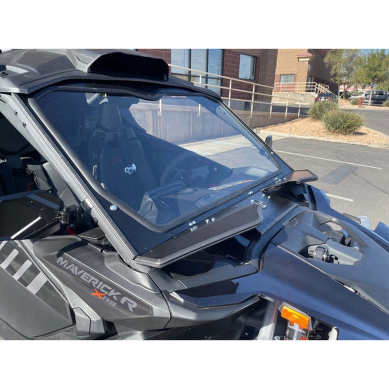 Dirt Warrior Accessories ’24+ Can-Am Maverick R Front Windshield